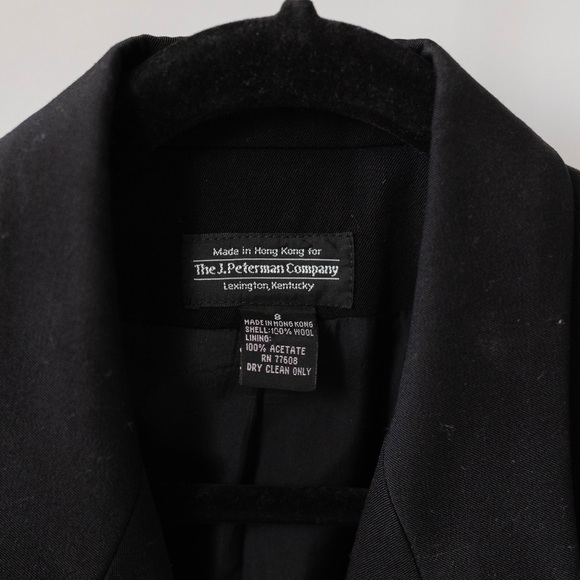 Vintage Double Breasted Women’s Wool Blazer size 8 - Picture 2 of 7